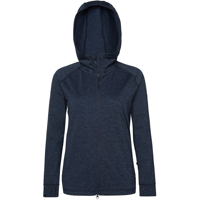 Mountain Horse Womens Laura Tech Fleece Blue Melange 443607140